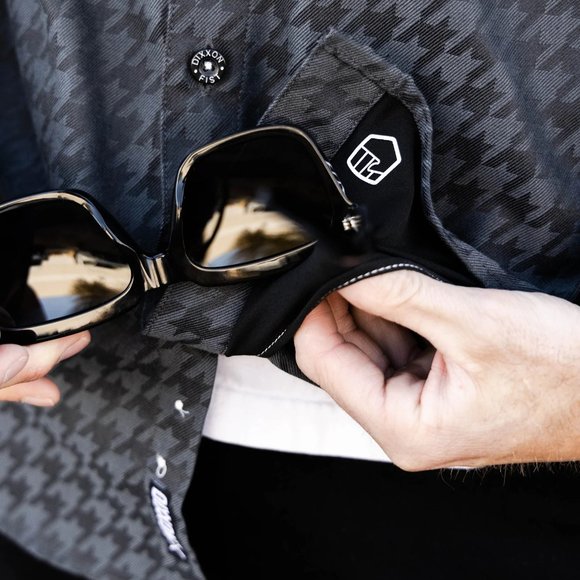 Dixxon Flannel x FIST 3.0 HOUNDSTOOTH Collab Flannel Shirt - Men's M - Picture 6 of 10